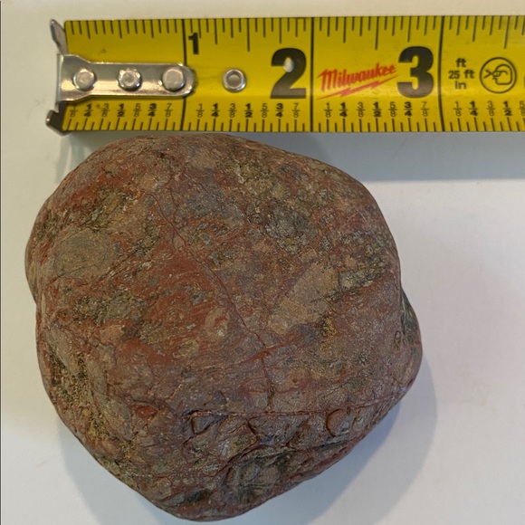 Lake Superior Shoreline Rock Red/Green Michigan Rock - Picture 7 of 13